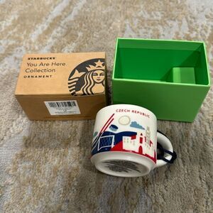 Starbucks you are here collection - Czech Republic ornament mug 2 OZ expresso ;)